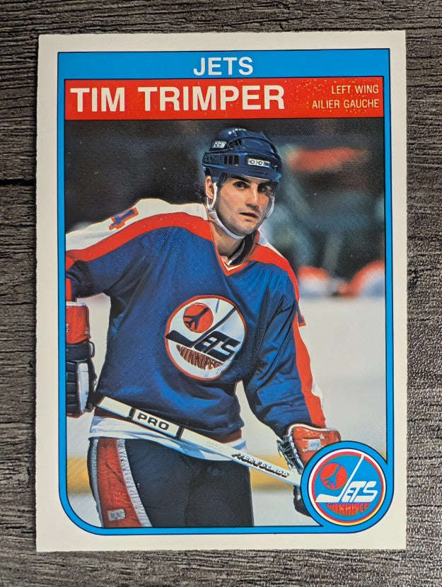 1982-83 O-Pee-Chee #394 Tim Trimper