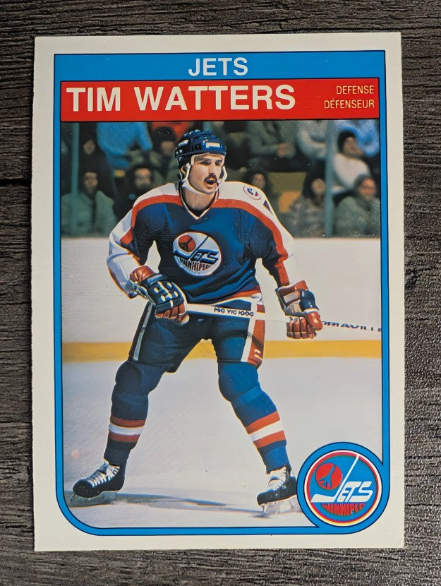 1982-83 O-Pee-Chee #395 Tim Watters RC