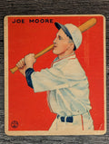 1933 Goudey #126 Joe Moore BAT RC (GOOD)