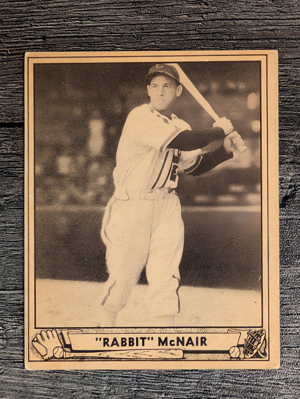 1940 Play Ball #14 Rabbit McNair (VGEX)