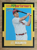 2020 Topps Heritage New Age Performers #NAP17 J.T. Realmuto