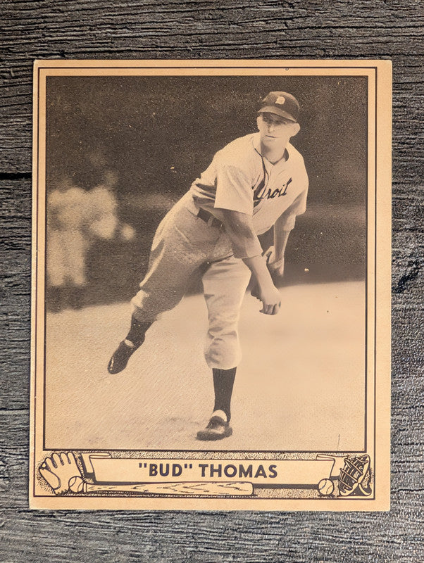 1940 Play Ball #42 Bud Thomas (EX)