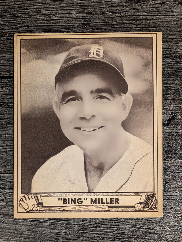 1940 Play Ball #137 Bing Miller (VGEX)
