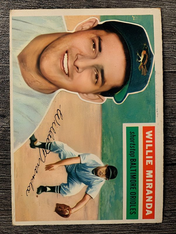 1956 Topps #103 Willie Miranda Low Grade
