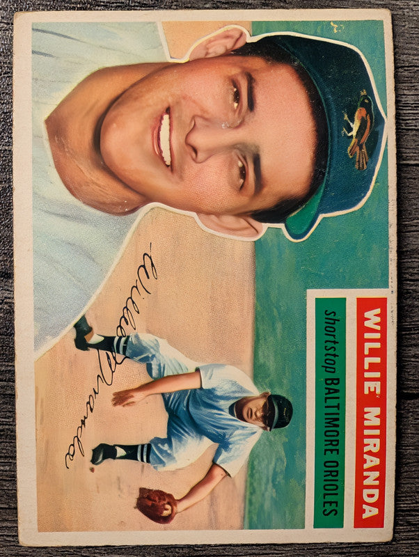 1956 Topps #103 Willie Miranda Low Grade