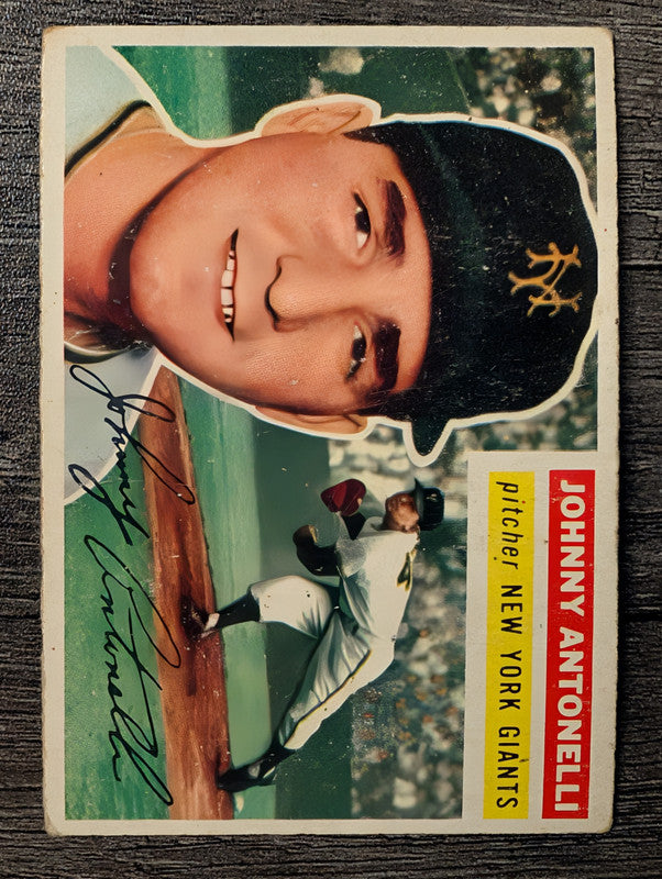 1956 Topps #138 Johnny Antonelli Low Grade