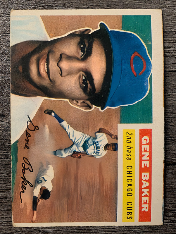1956 Topps #142 Gene Baker Low Grade
