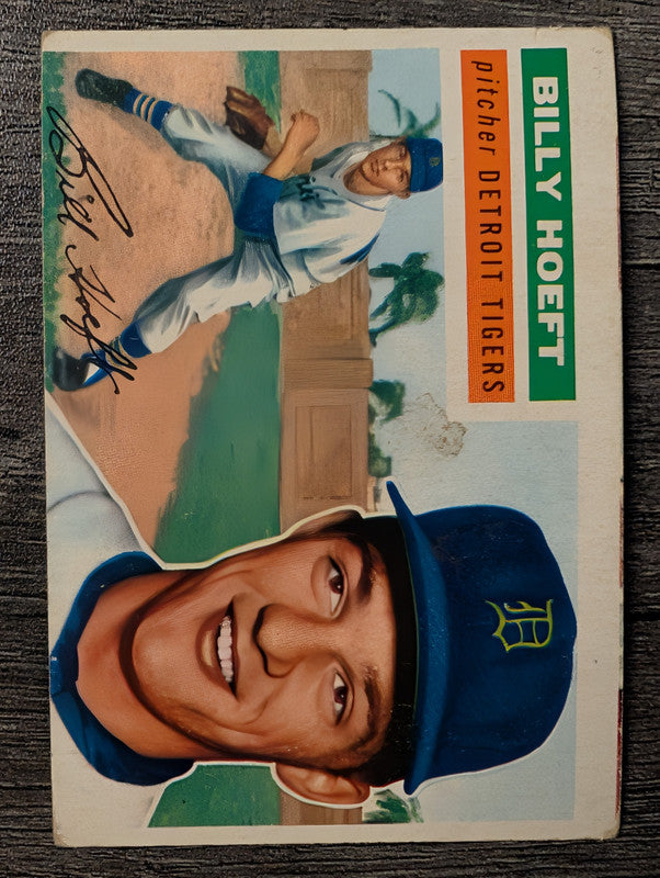 1956 Topps #152 Billy Hoeft Low Grade