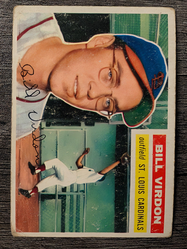 1956 Topps #170 Bill Virdon Low Grade