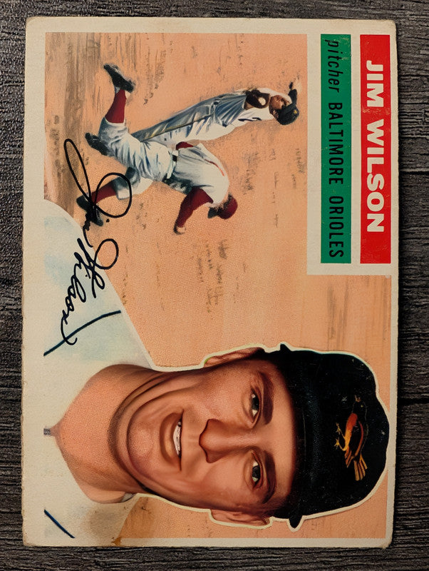 1956 Topps #171 Jim Wilson Low Grade