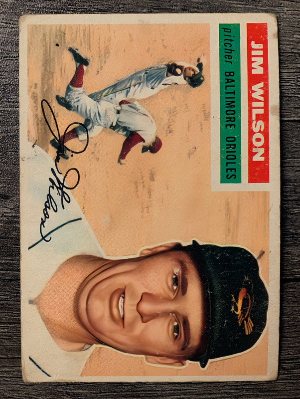 1956 Topps #171 Jim Wilson Low Grade
