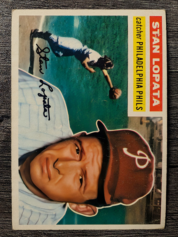 1956 Topps #183 Stan Lopata Low Grade