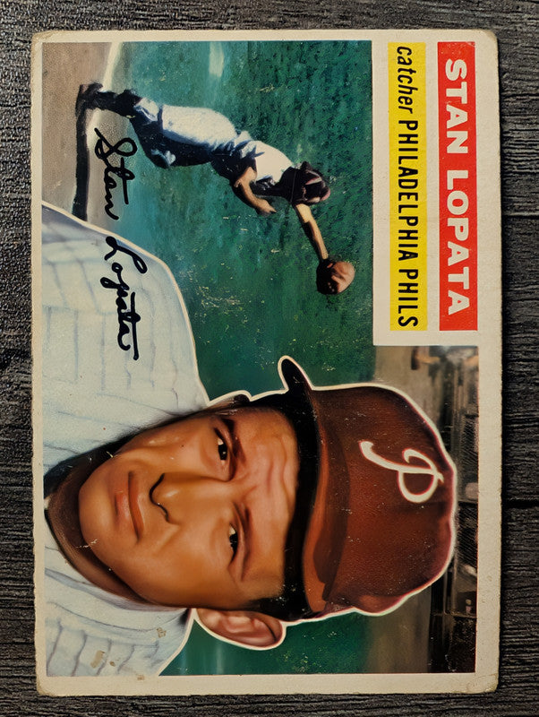 1956 Topps #183 Stan Lopata Low Grade
