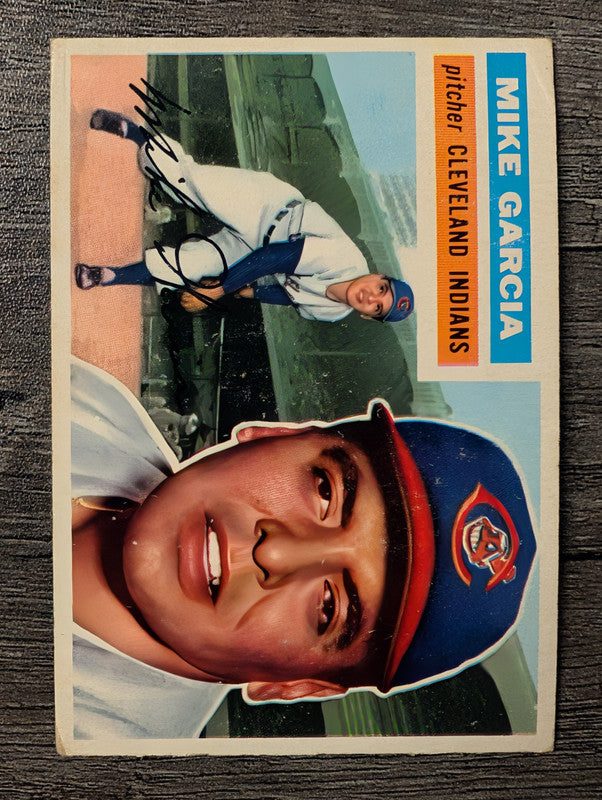 1956 Topps #210 Mike Garcia Low Grade