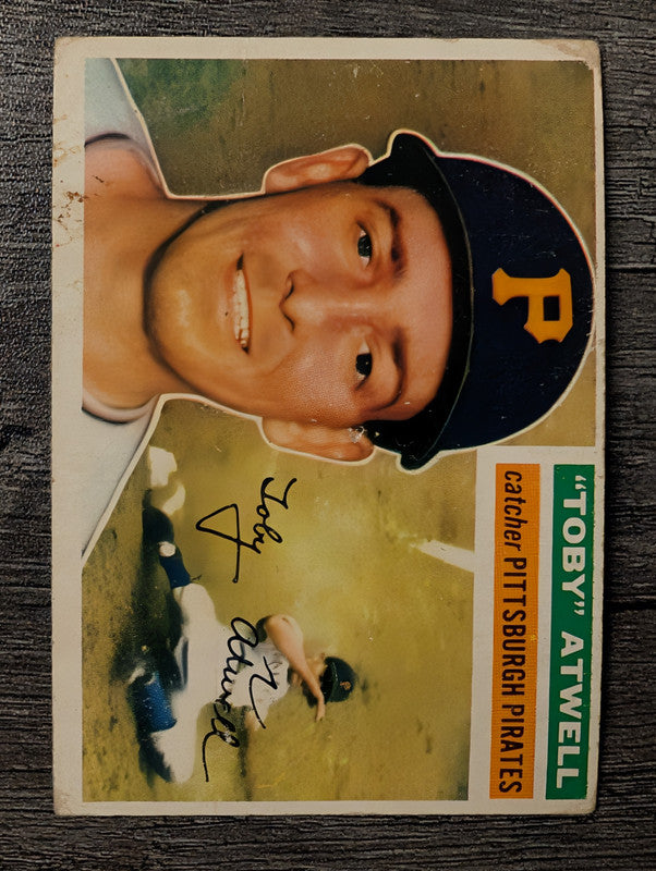 1956 Topps #232 Toby Atwell Low Grade