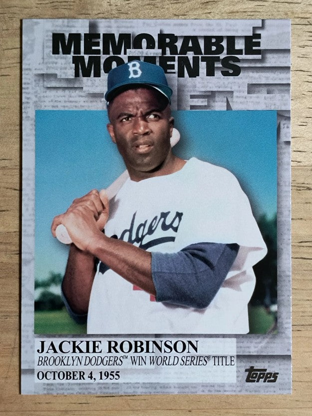 2017 Topps Memorable Moments #MM17 Jackie Robinson