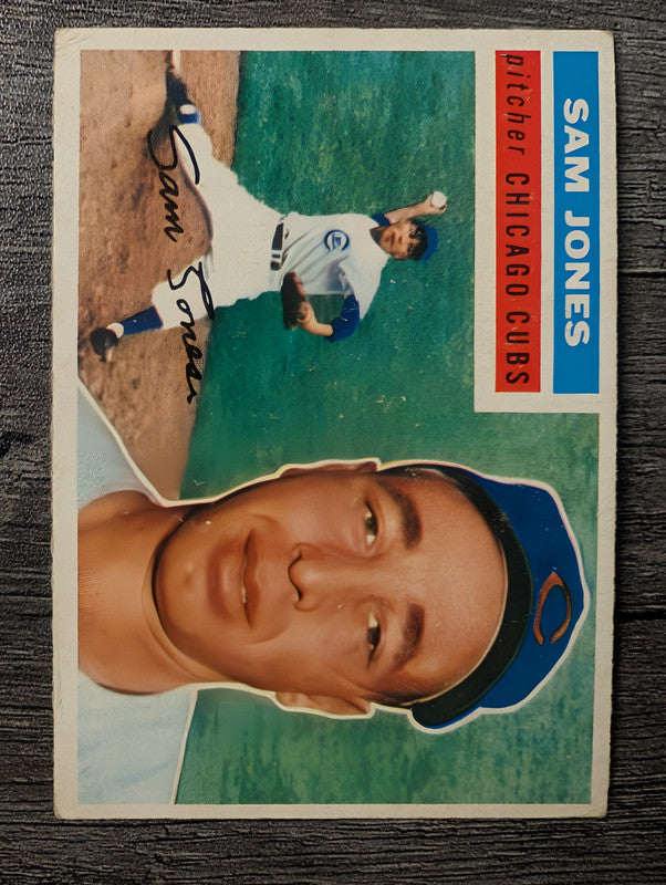 1956 Topps #259 Sam Jones Low Grade