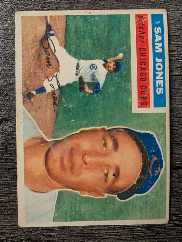 1956 Topps #259 Sam Jones Low Grade