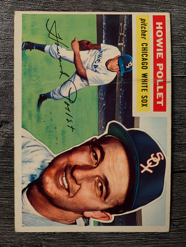 1956 Topps #262 Howie Pollet Low Grade
