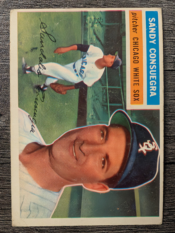 1956 Topps #265 Sandy Consuegra Low Grade