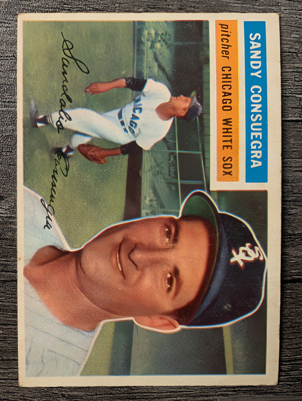 1956 Topps #265 Sandy Consuegra Low Grade