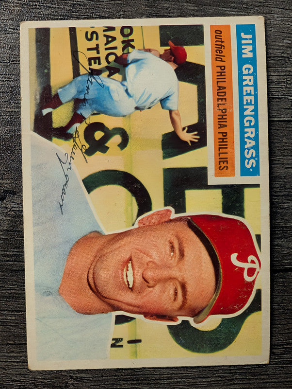 1956 Topps #275 Jim Greengrass Low Grade