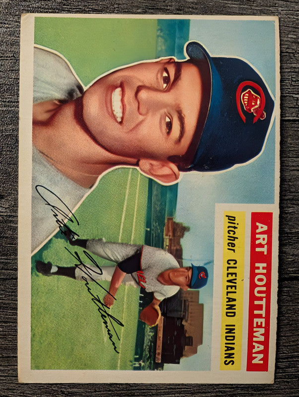 1956 Topps #281 Art Houtteman Low Grade