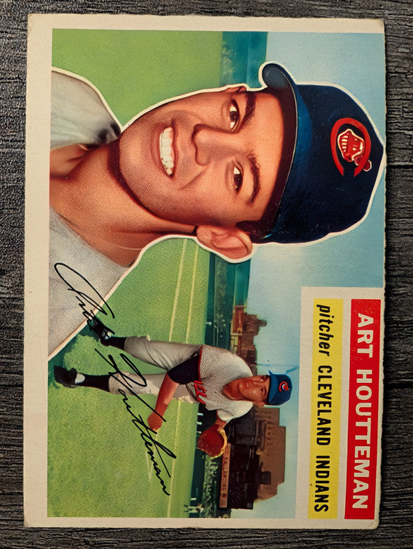 1956 Topps #281 Art Houtteman Low Grade