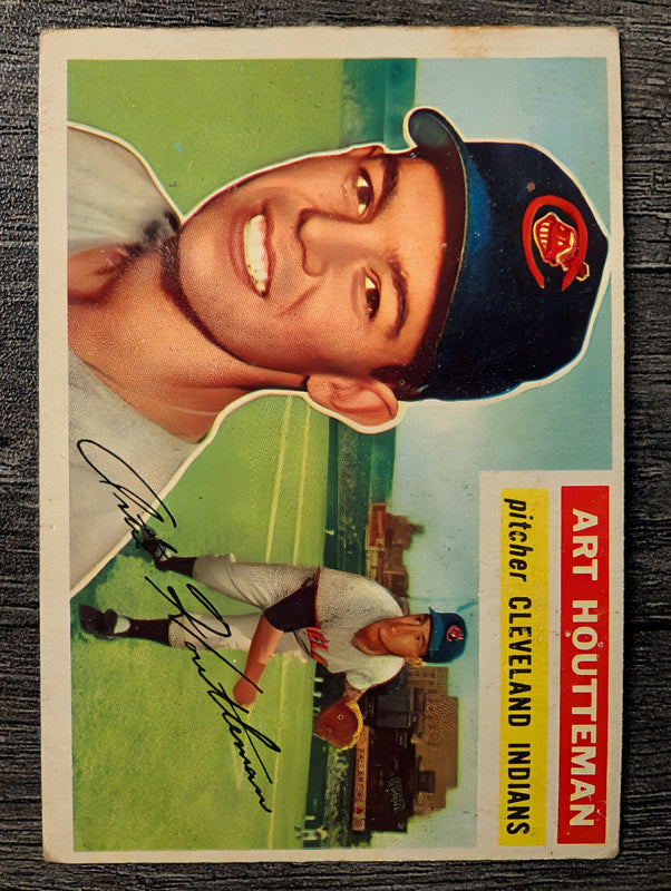 1956 Topps #281 Art Houtteman Low Grade