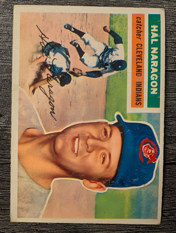 1956 Topps #311 Hal Naragon Low Grade