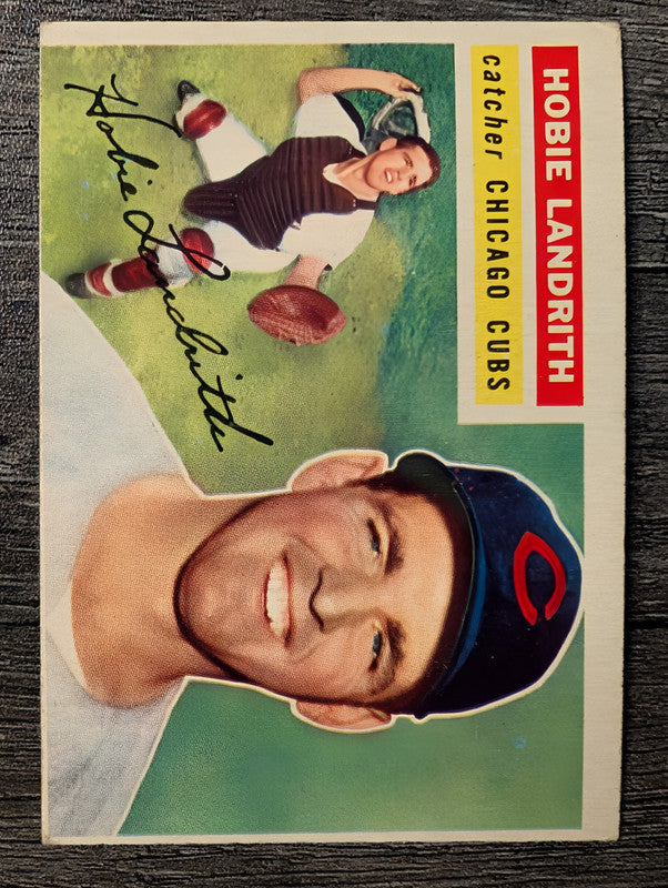 1956 Topps #314 Hobie Landrith Low Grade