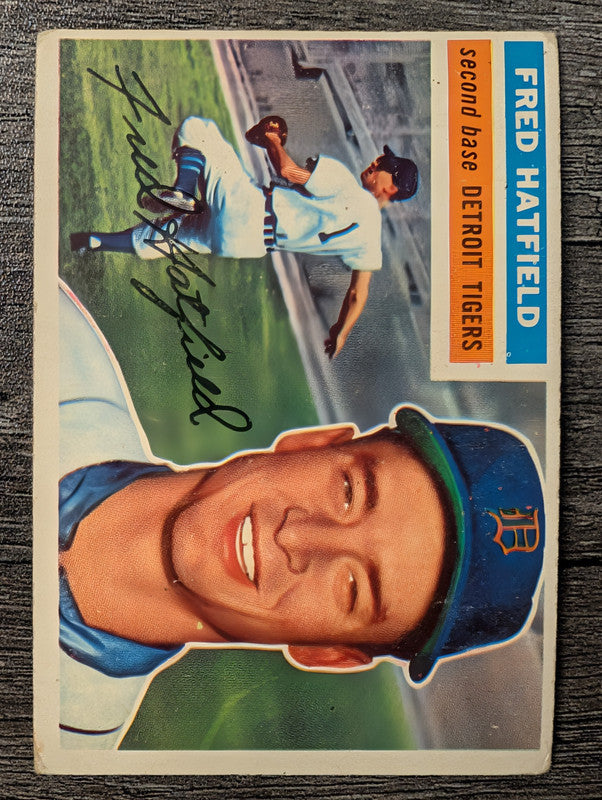 1956 Topps #318 Fred Hatfield Low Grade