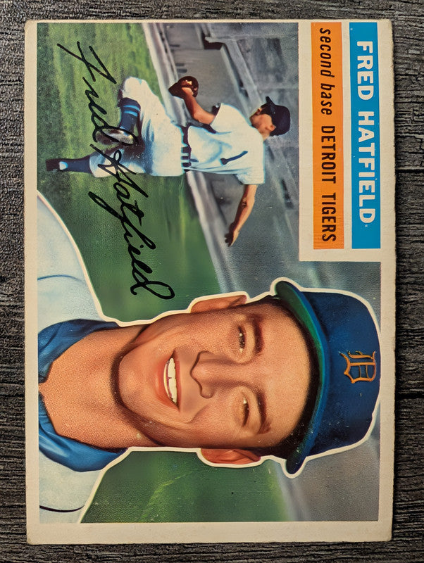 1956 Topps #318 Fred Hatfield Low Grade