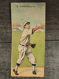 1911 Mecca Double Folders T201 #5 Mordecai Brown/Solly Hofman LOW GRADE
