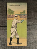 1911 Mecca Double Folders T201 #11 Bill Donovan/Ralph Stroud LOW GRADE