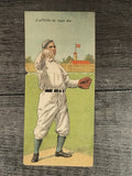1911 Mecca Double Folders T201 #27 Frank LaPorte/James Stephens LOW GRADE