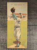 1911 Mecca Double Folders T201 #29 Tommy Leach/George Gibson LOW GRADE