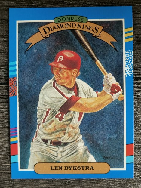 1991 Donruss #7 Len Dykstra DK