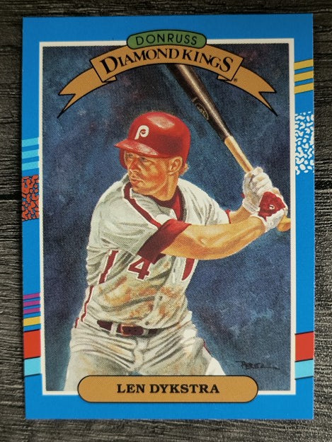 1991 Donruss #7 Len Dykstra DK