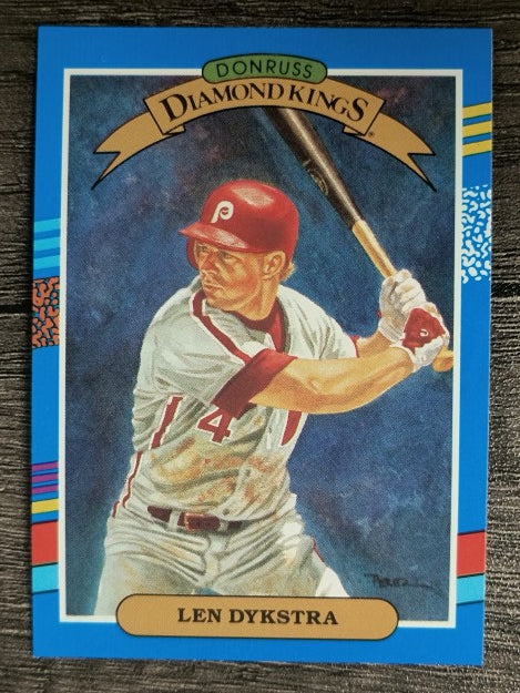 1991 Donruss #7 Len Dykstra DK