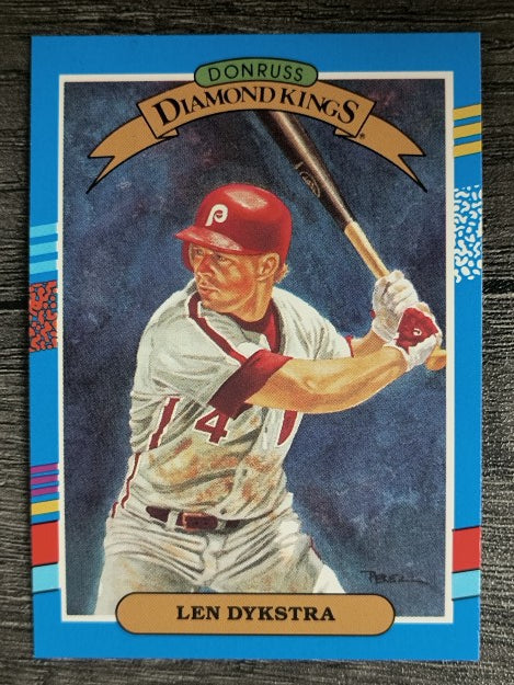 1991 Donruss #7 Len Dykstra DK