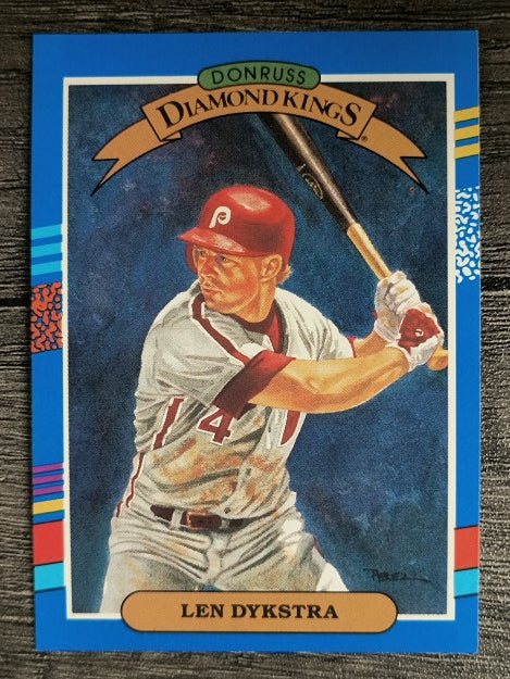 1991 Donruss #7 Len Dykstra DK