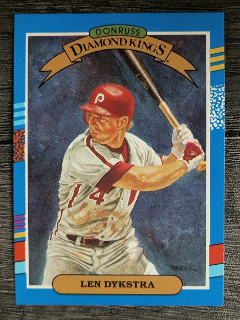 1991 Donruss #7 Len Dykstra DK