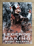 2018 Topps Legends in the Making Black #LTMMM Manny Machado