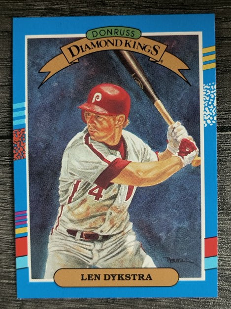 1991 Donruss #7 Len Dykstra DK