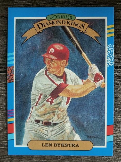 1991 Donruss #7 Len Dykstra DK