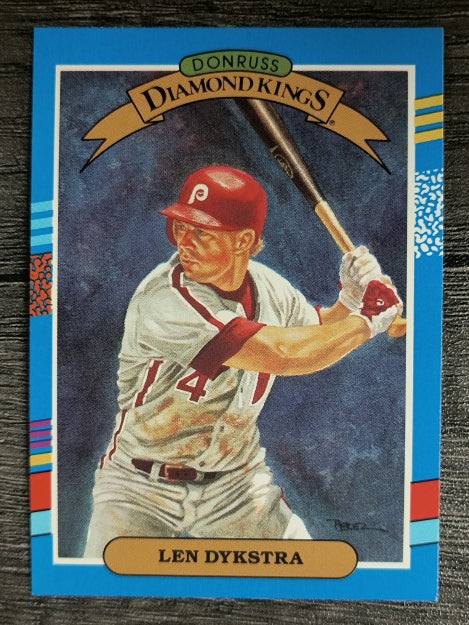 1991 Donruss #7 Len Dykstra DK