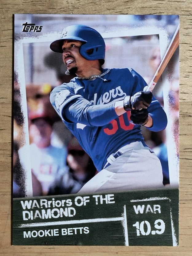 2020 Topps Warriors of the Diamond #WOD32 Mookie Betts