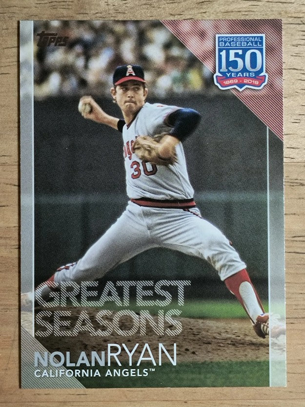 2019 Topps Update 150 Years of Baseball #15099 Nolan Ryan