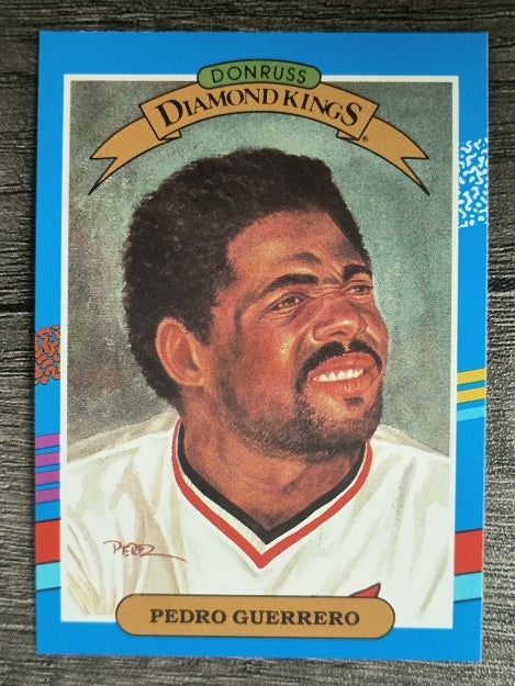 1991 Donruss #25 Pedro Guerrero DK